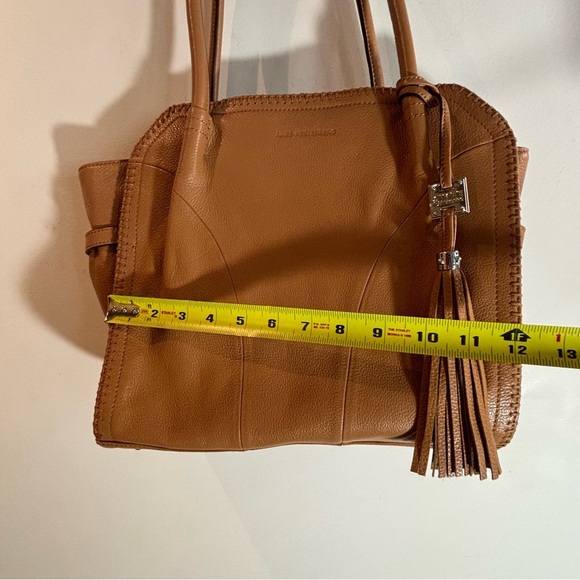 AIMEE KESTENBERG Leather Shoulder Handbag Purse Satchel Multiple Pockets Bag - Picture 4 of 16